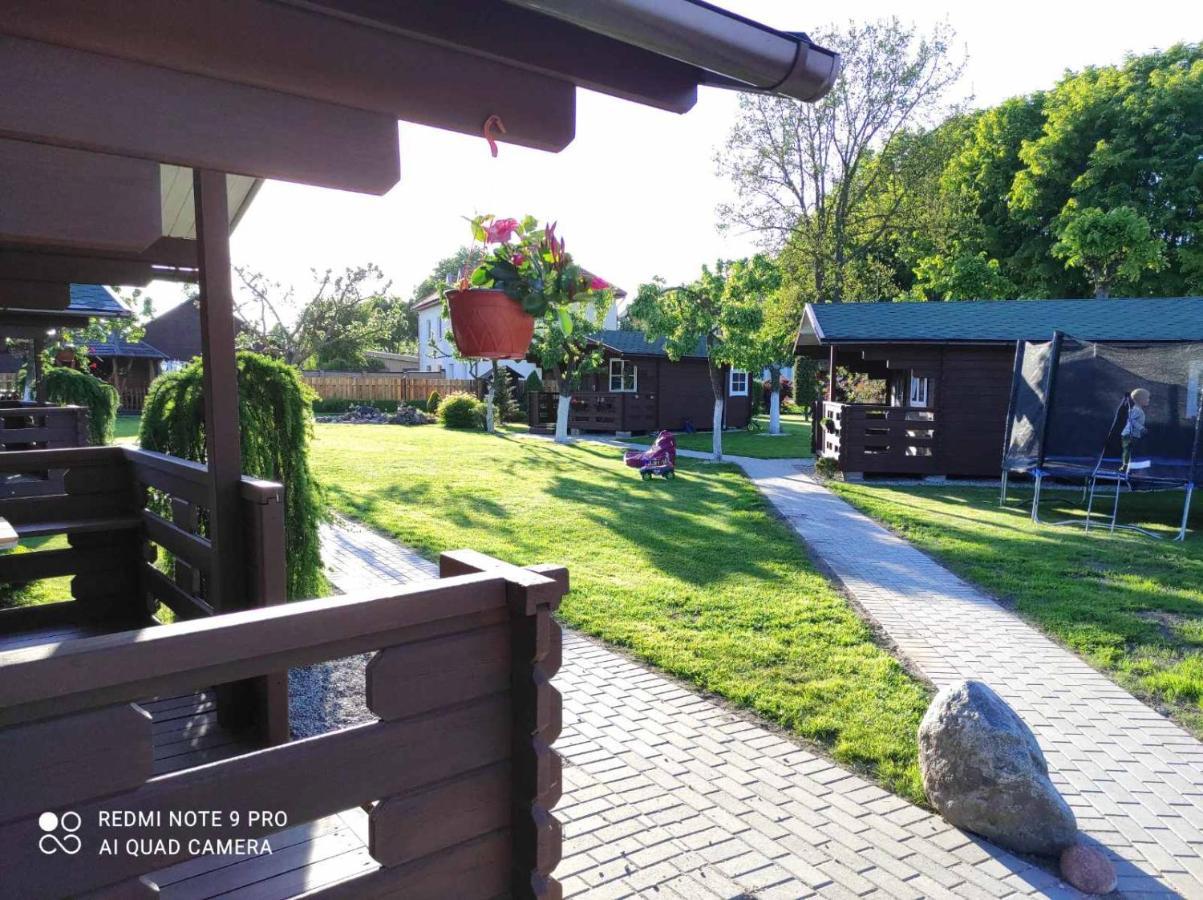 Zaliasis Kampas Nameliai Sventojoje Villa Šventoji Buitenkant foto